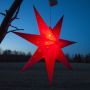Alice Stjärna 60cm Röd IP44 från Star Trading