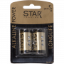 Batteri C LR14 Power Alkaline 1,5V 2-Pack från Star Trading