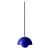 Flowerpot VP10 Cobalt Blue Pendel 16cm från &Tradition