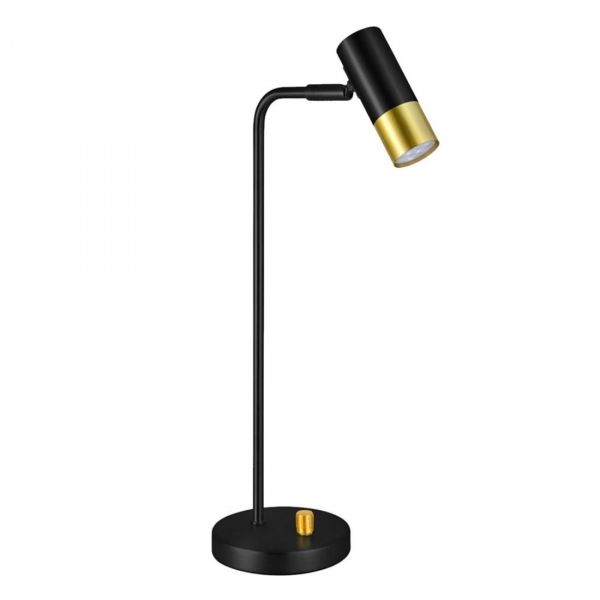 Mini Bordslampa Svart/Mässing 43cm
