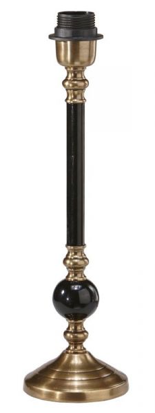 Abbey Svart/Antik 40Cm Lampfot