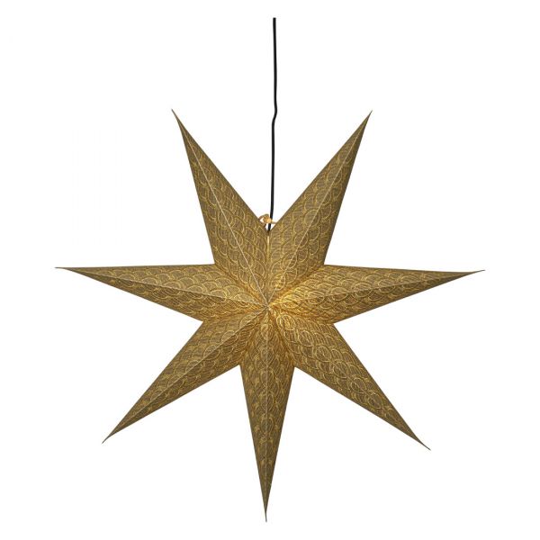 Brodie Adventsstjärna Guld 60cm