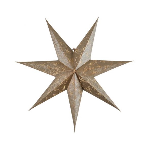 Decorus Guld 63cm Pappstjärna
