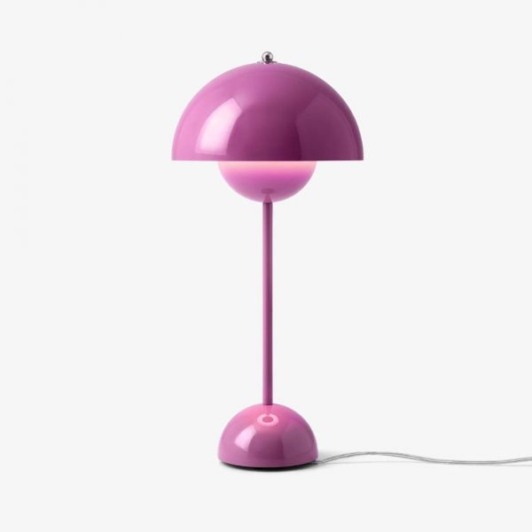 Flowerpot VP3 Tangy Pink 50cm Bordslampa