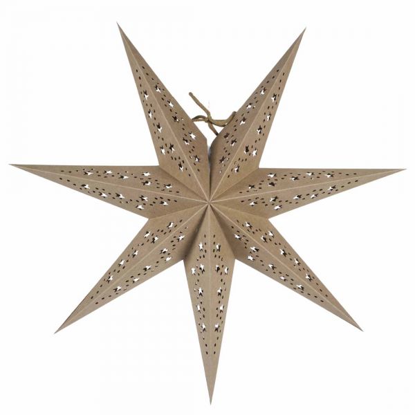 Vintergatan Julstjärna 44cm Natur