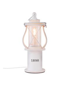 1898 Vit Bordslampa från Cottex