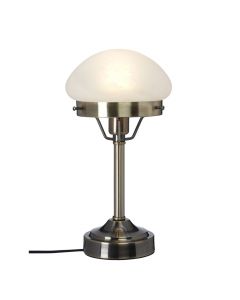 Mini Strinberg Bordslampa Antik/Opal 30cm från Cottex