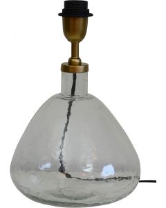Murano Bordslampa Klar Glas 32cm från Hallbergs Lampskärmar