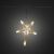 Ljusslinga 5 Stjärnor Klara 40 varmvita LED IP44 från Konstsmide