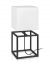 Cube Svart/Vit 45cm Bordslampa från Markslöjd