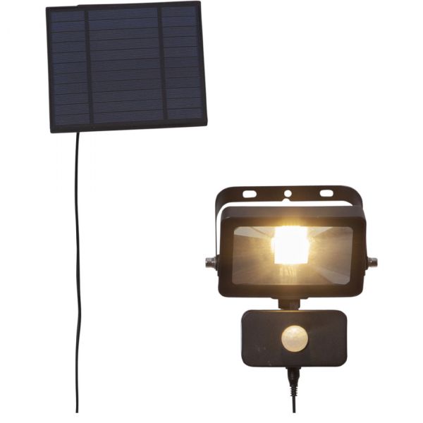 Powerspot Solcell Vägglampa 40/800Lm Rörelsesensor