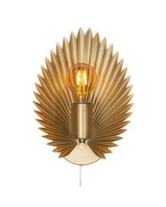 Aruba Vägglampa Guld 30cm E27 från By Rydens