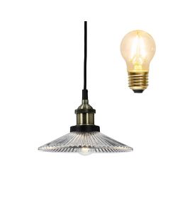 Cobble Antik Fönsterlampa Inkl ljuskälla 1,5W från Övrigt Leverantör